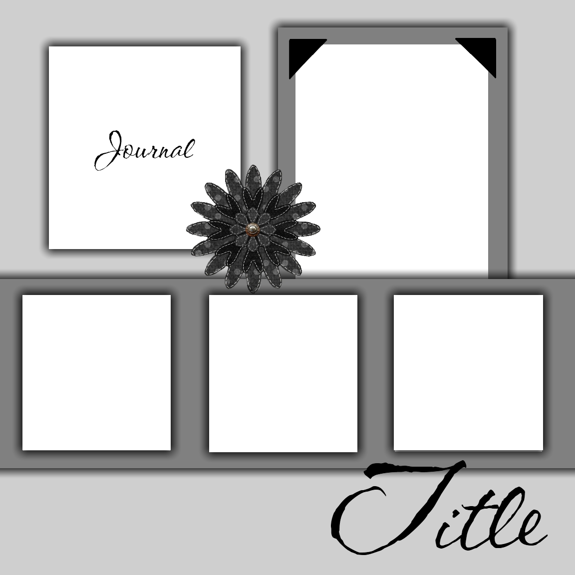 Free Printable Scrapbook Layout Templates Free Scrapbook Templates