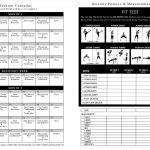 Insanity Calendar Printable Insanity Workout Calendar Monthly