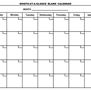 Interactive Printable Calendar Kostilka