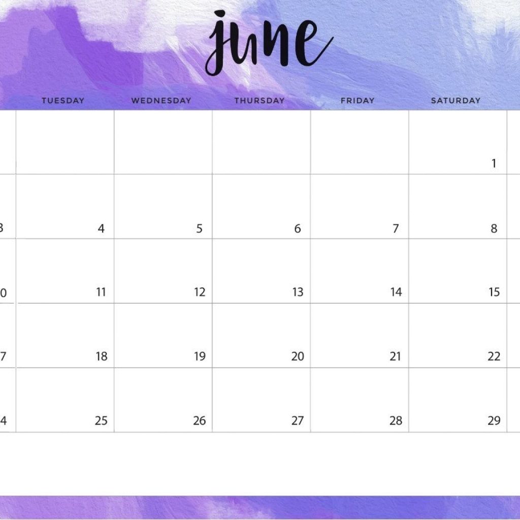 June 2019 Desk Calendar 250 2019 Calendars Printable Template