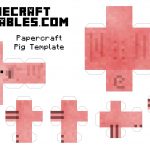 Pig Minecraft Minecraft Paper Crafts Minecraft Crafts