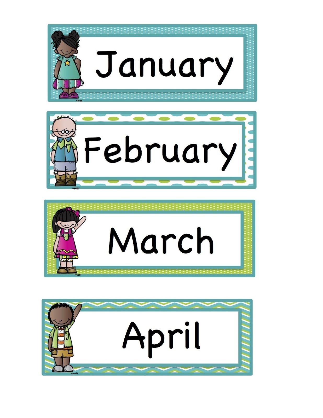 Preschool Printables Calendar Days And Months After School 