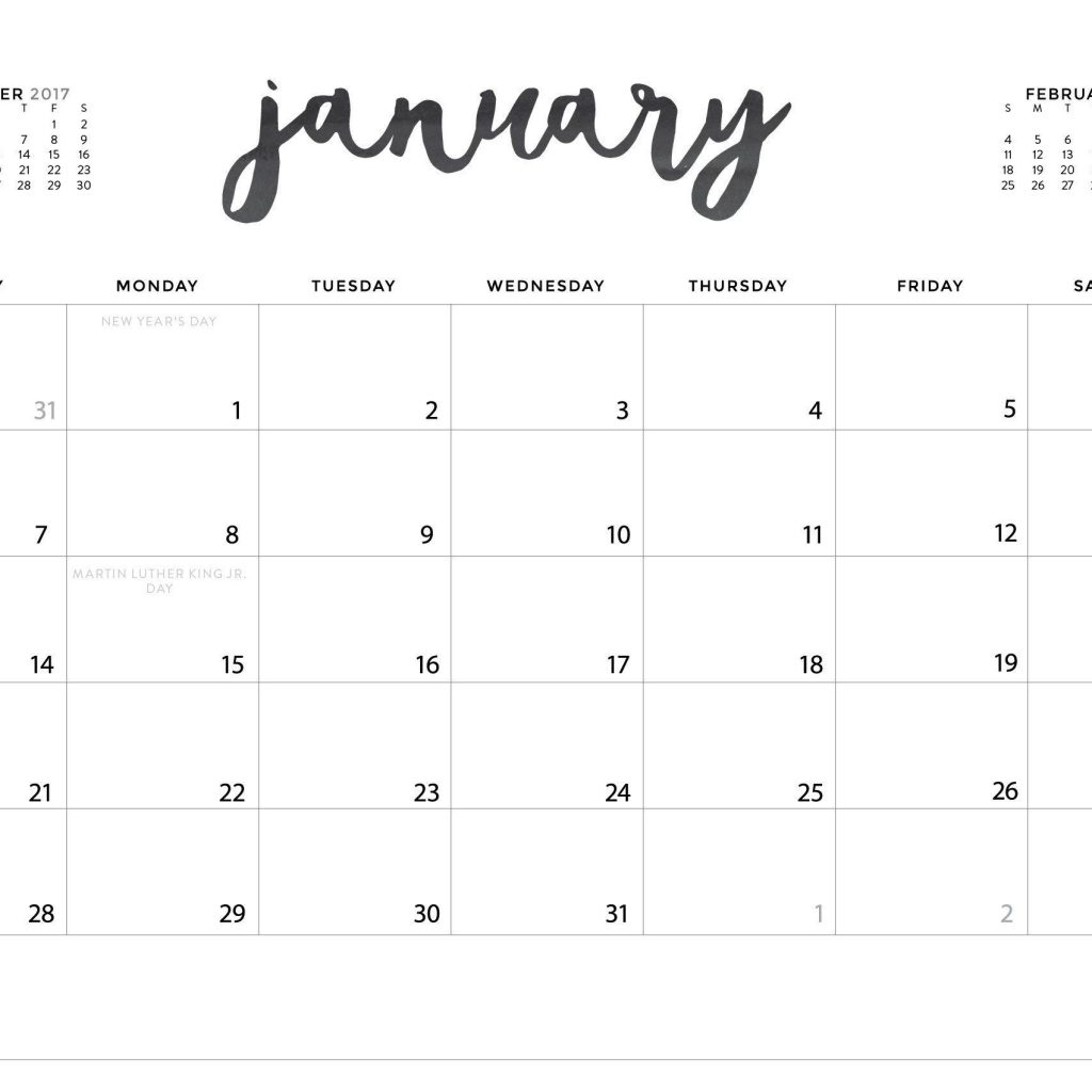 Printable Calendar Custom Dates Printable Calendar 2019