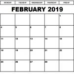 Printable Calendars Save February 2019 Calendar Printable Templates