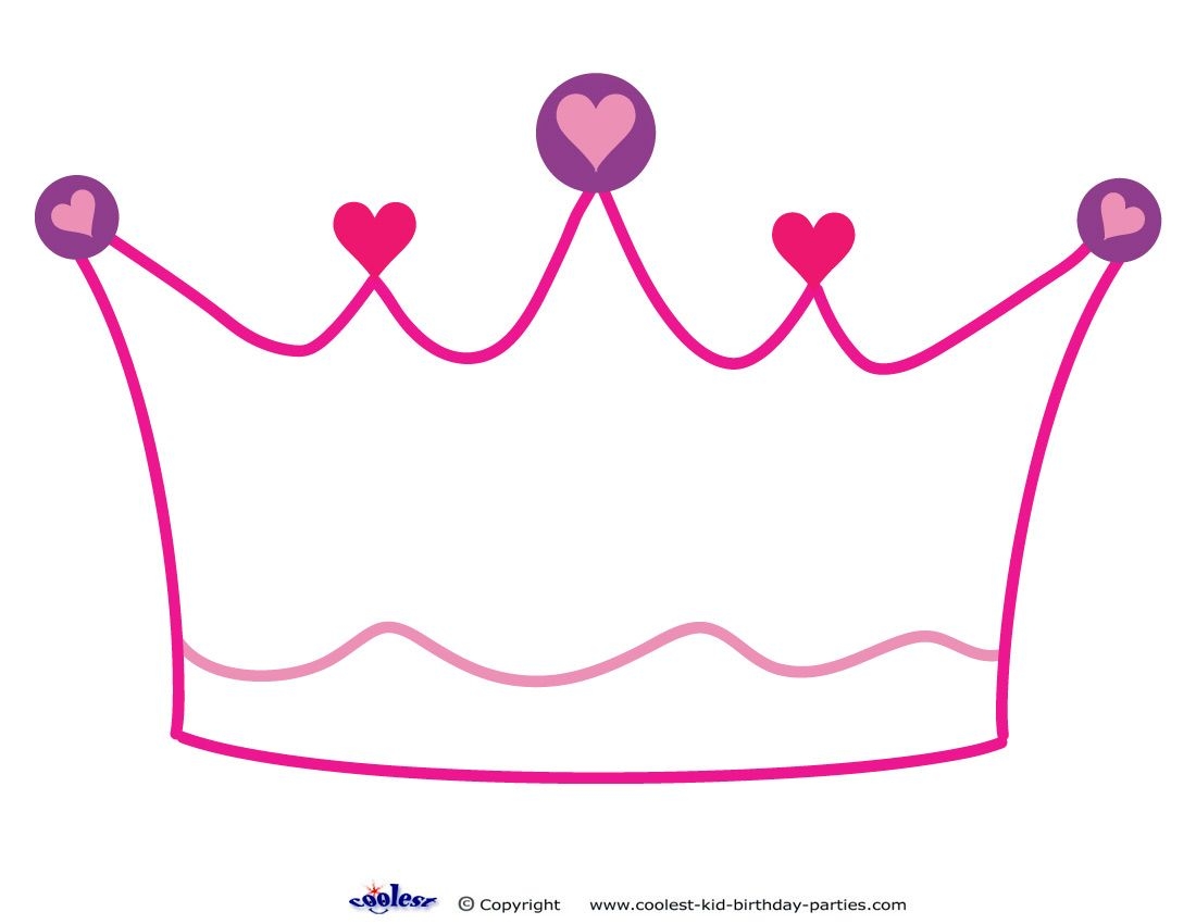 Printable Crown Decoration Coolest Free Printables Princess 