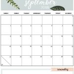 Cute September 2018 Calendar Calendars Pinterest September