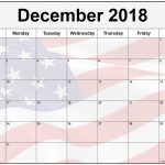 December 2018 Calendar Free Printable Monthly Calendars