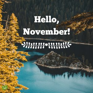 Hello November Quotes For The Month Of Gratitude