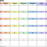 March 2019 Calendars For Word Excel Pdf