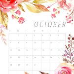 October 2018 Calendar Design Printables Pinterest October