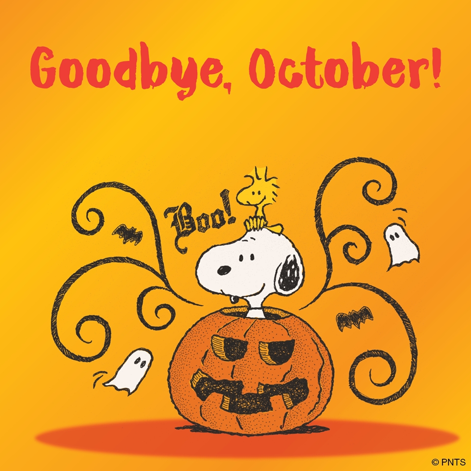 Snoopy Jack O Lantern Goode October Quote Pictures Photos And 