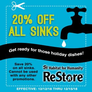 20 Off Sinks Restore Habitat For Humanity Of Summit County