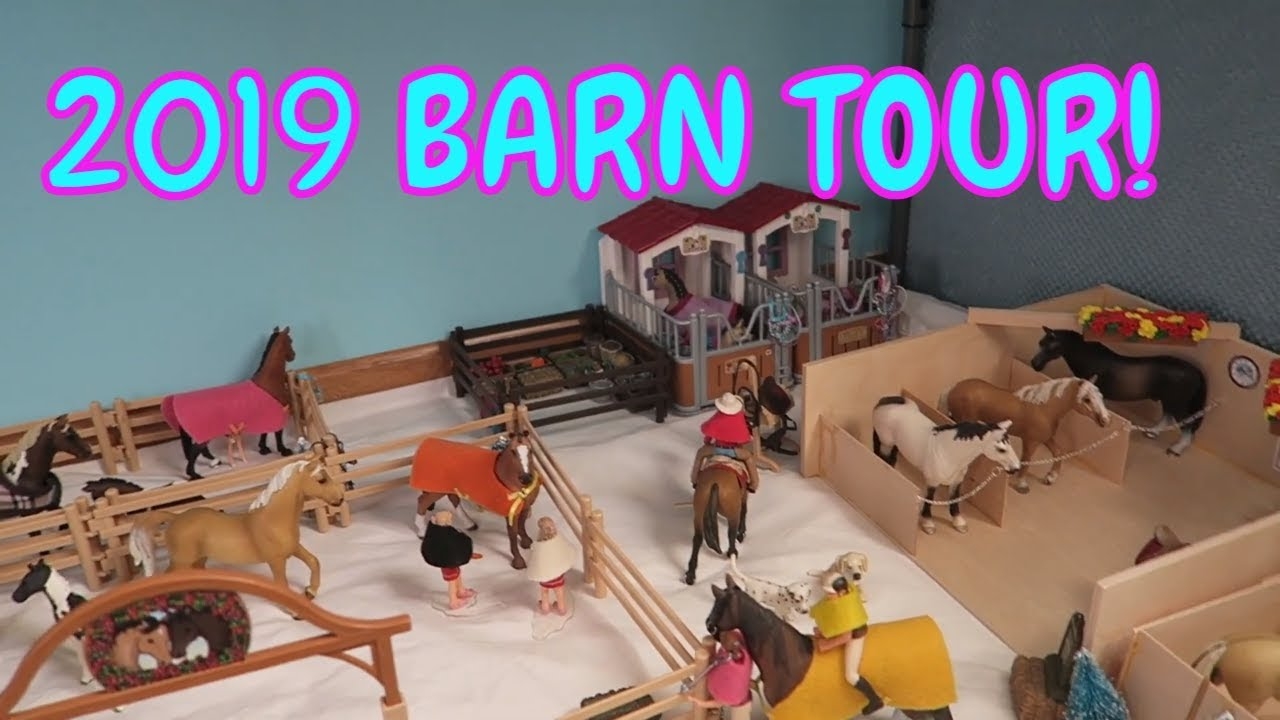 2019 Schleich Horse And Breyer Horse Barn Tour First Day Tv