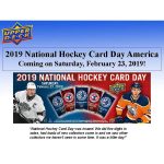 2019 Upper Deck National Hockey Card Day America Packs