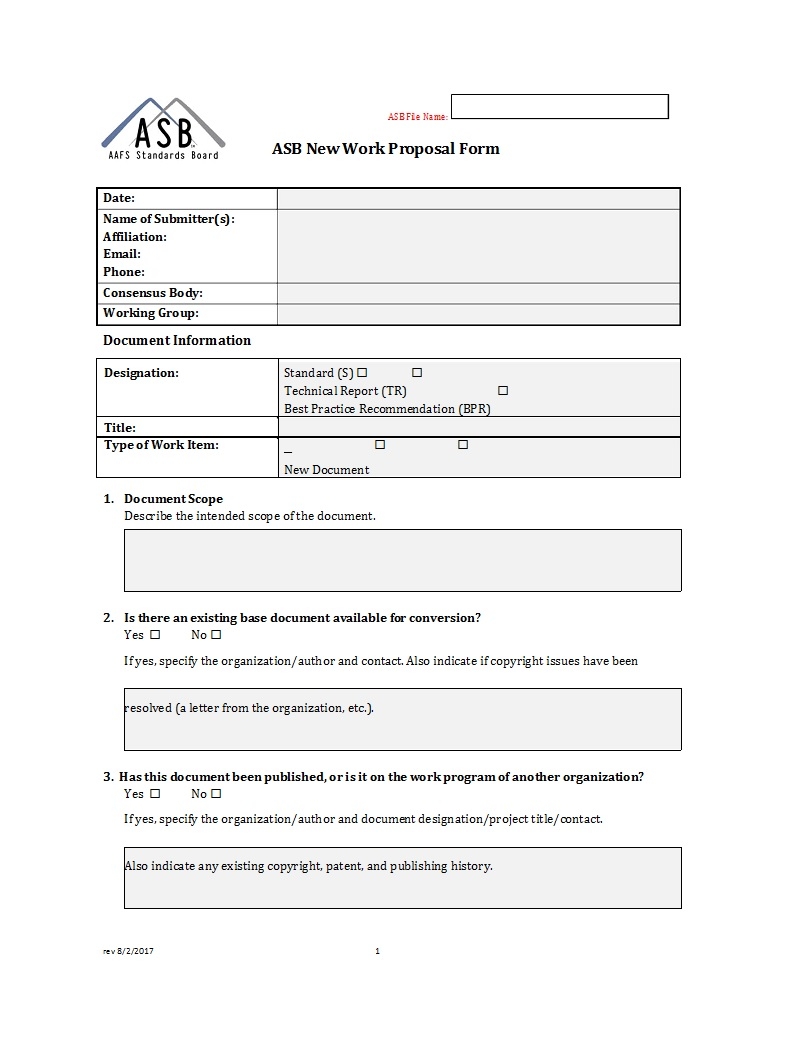 43 Best Job Proposal Templates Free Download Template Lab