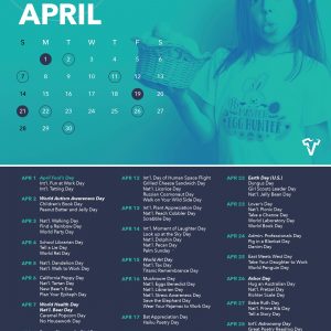 April 2019 Calendar Viralstyle Sellers