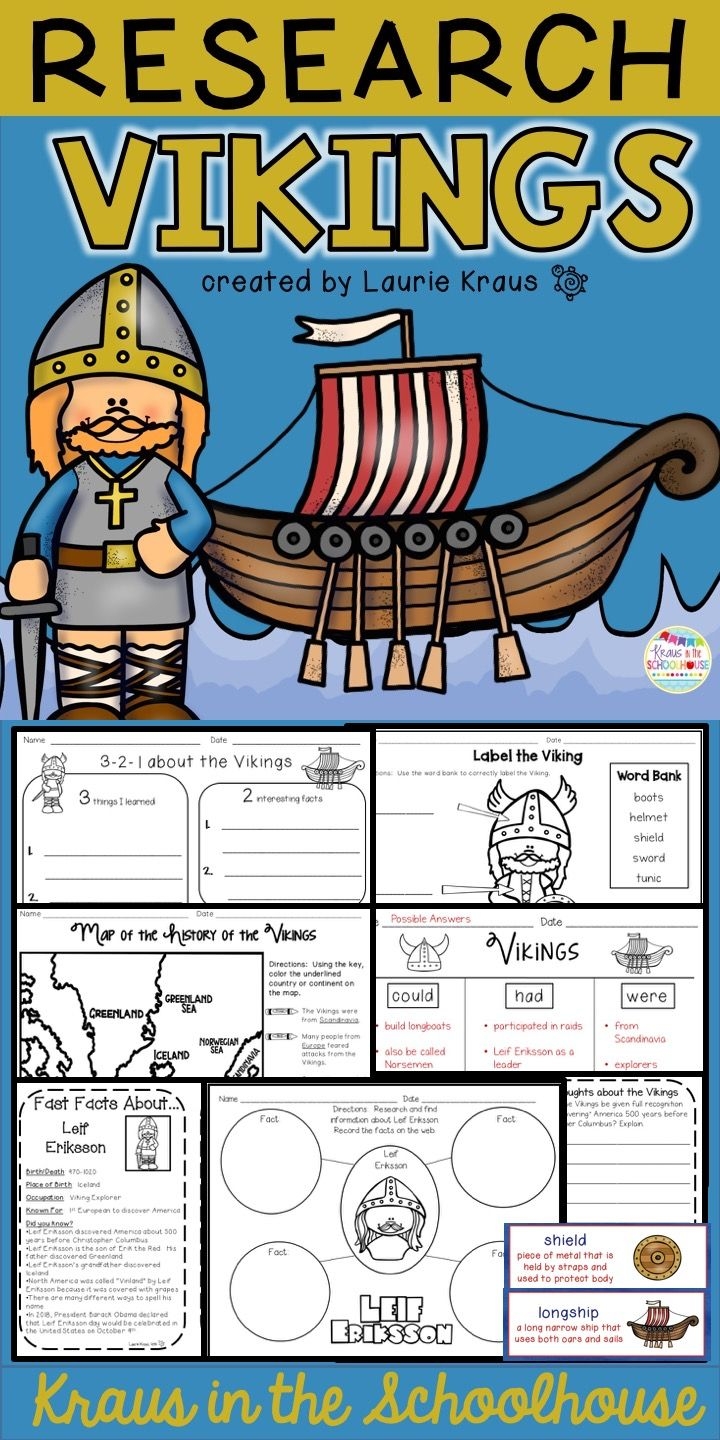 Are Your Students Learning About The Vikings And Leif Eriksson 