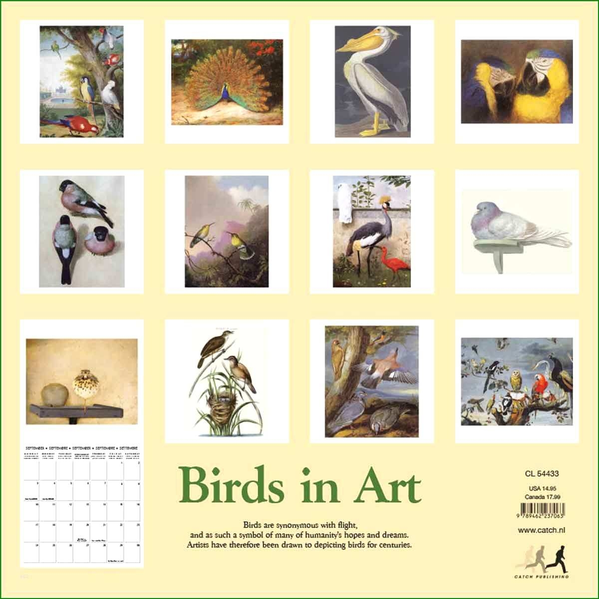 Art Wall Calendar 2017 Unique Birds In Art Calendar 2017 Calendar