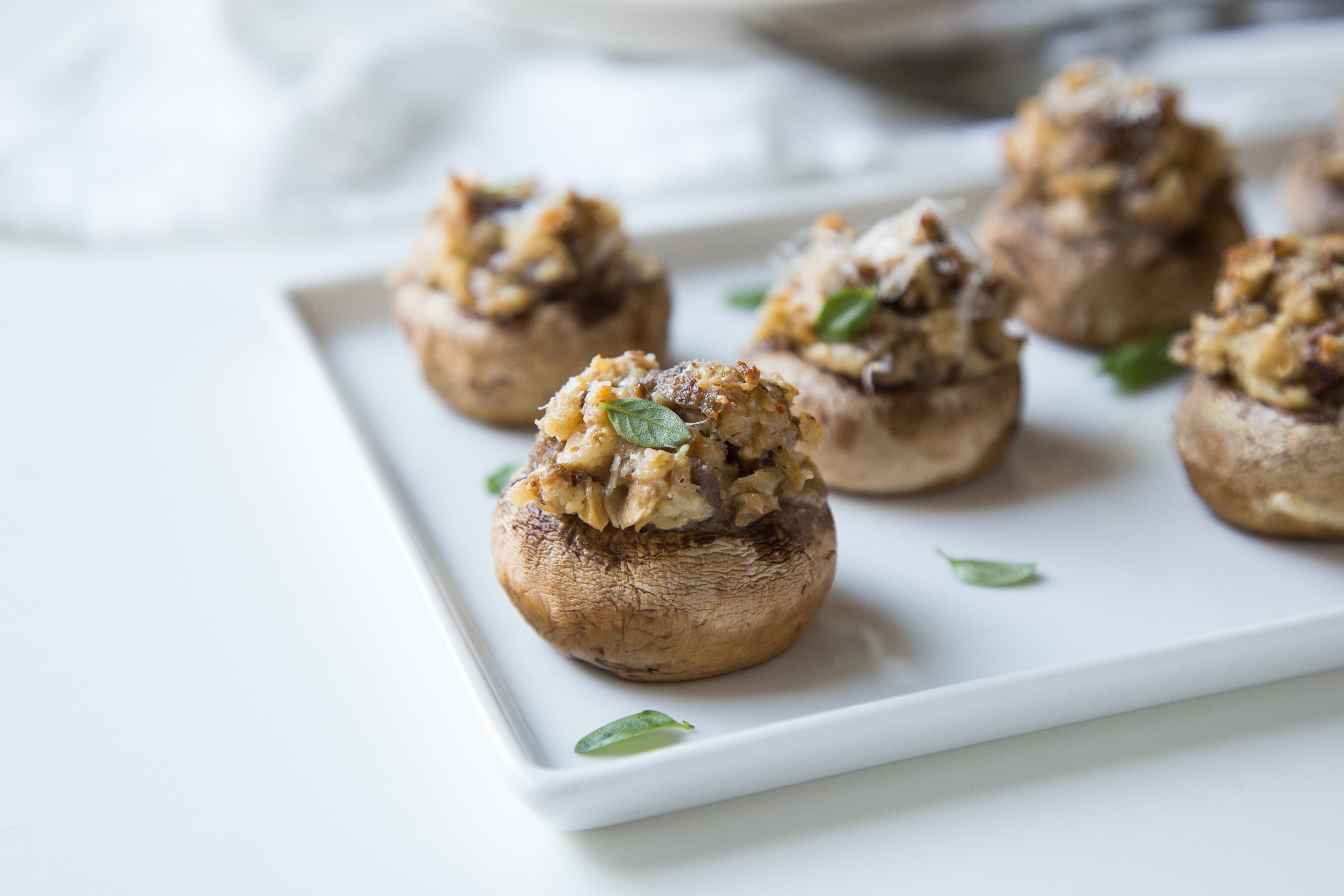 Blenditarian How To Make The Perfect Stuffed Mushroom For National