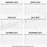 Calendar 2019 Week Numbers Calendar 2019 With Week Numbers