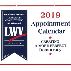 Calendars League Of Women Voters Of Missouri