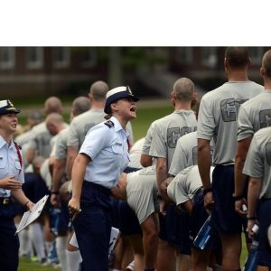 Class Of 2019 At Reporting In Day At The Us Coast Guard Academy