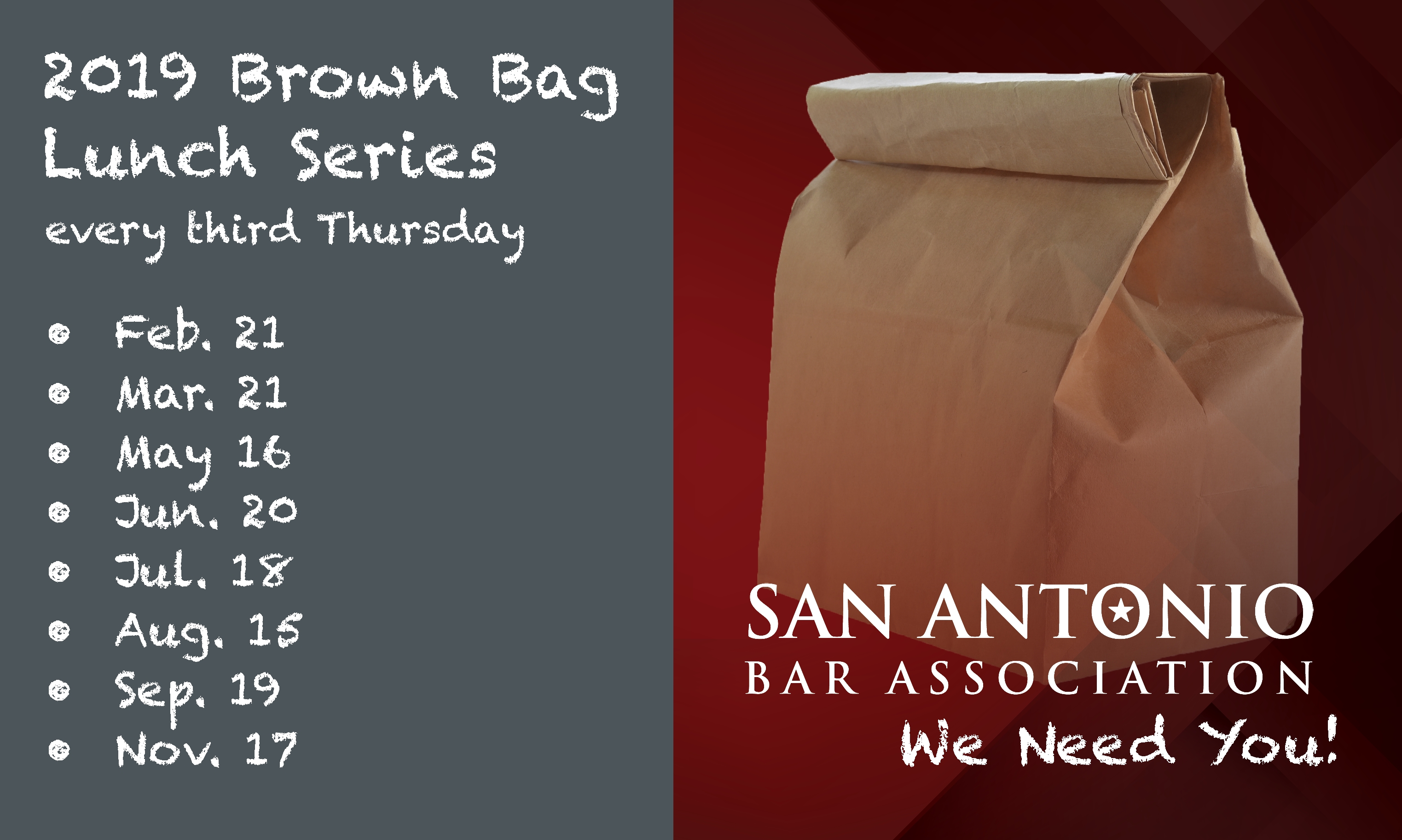 Cle Speakers Wanted For Sabas Brown Bag Lunch Series San Antonio 