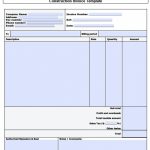 Construction Gst Invoice Format In Excel