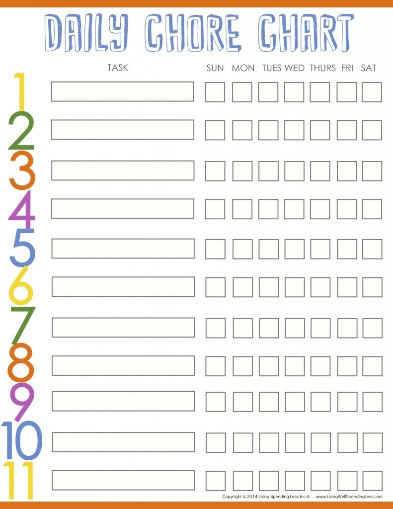 Create A Chore Chart That Works Creative Chore Charts Chore 