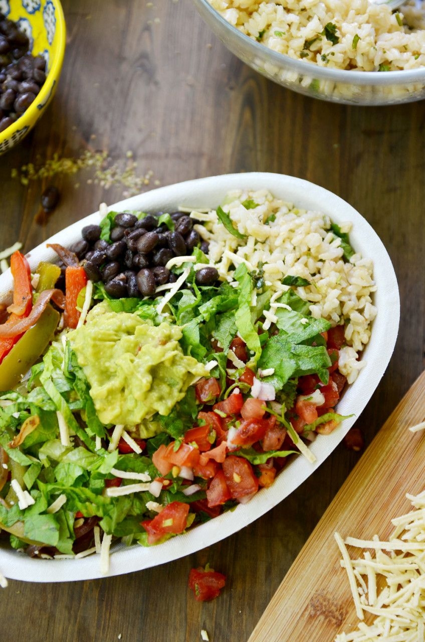 Diy Chipotle Burrito Bowl 21 Day Fix In 2019 Pinterest