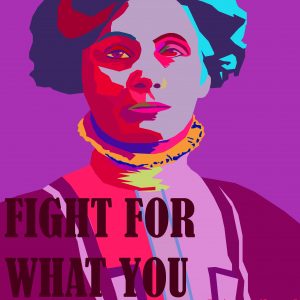 Emmeline Pankhurst As Pop Art For International Womens Day Personal