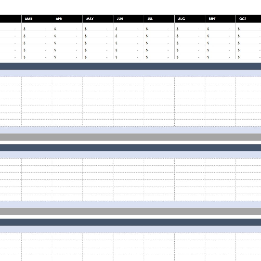 Free Budget Templates In Excel For Any Use