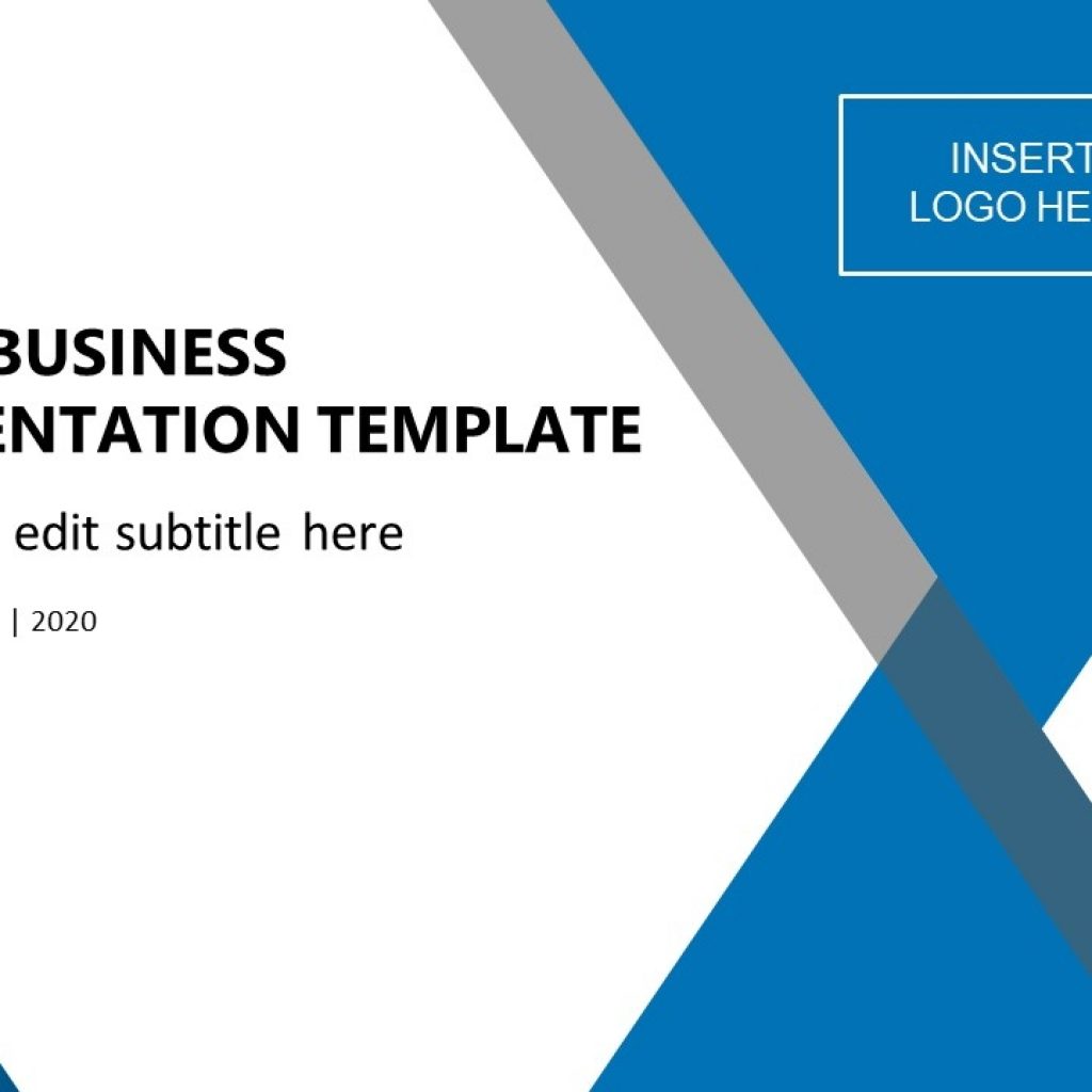 Free Business Presentation Template Slidemodel