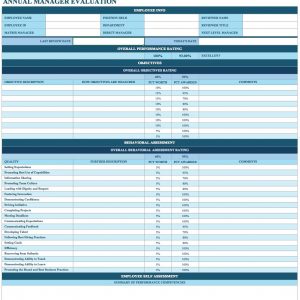 Free Employee Performance Review Templates Smartsheet