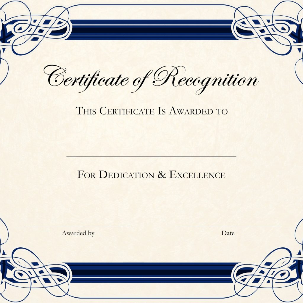 Free Printable Certificate Templates For Teachers Besttemplate123