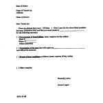 Free Printable Intent To Vacate Letter Template Vacate Notice