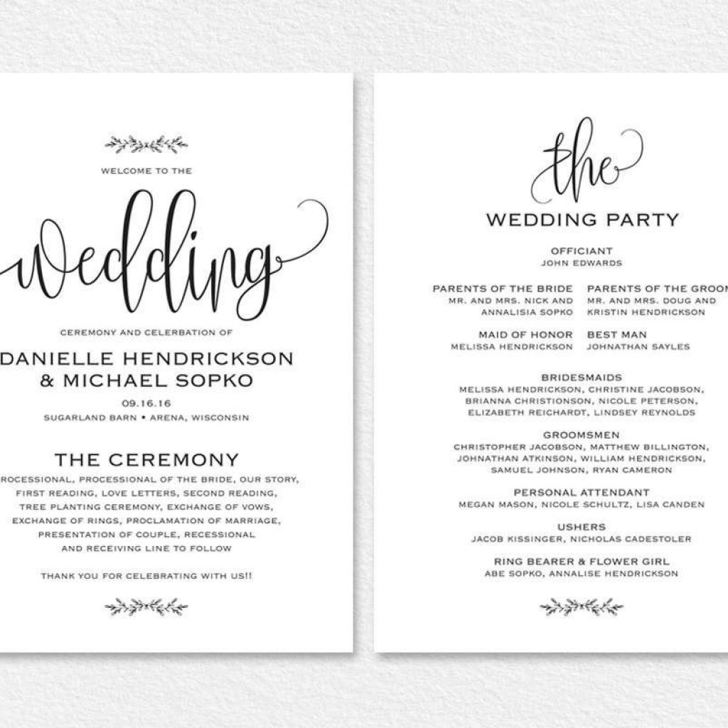 Free Rustic Wedding Invitation Templates For Word Weddings