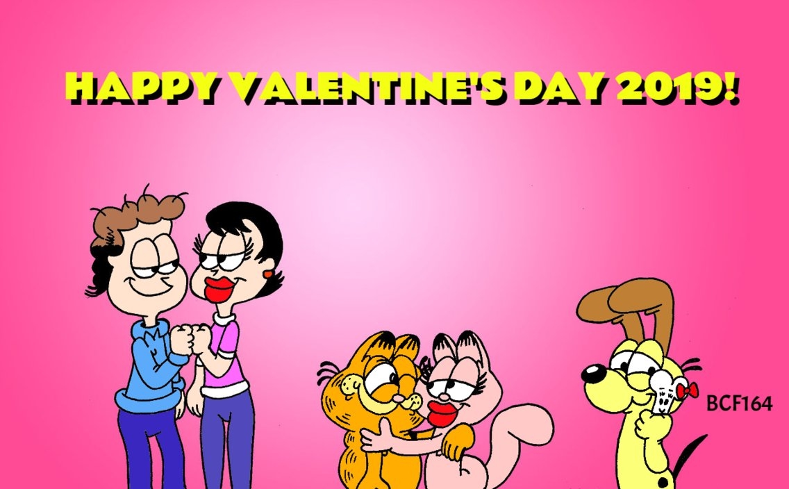 Garfield Valentines Day 2019 Bobclampettfan164 On Deviantart 