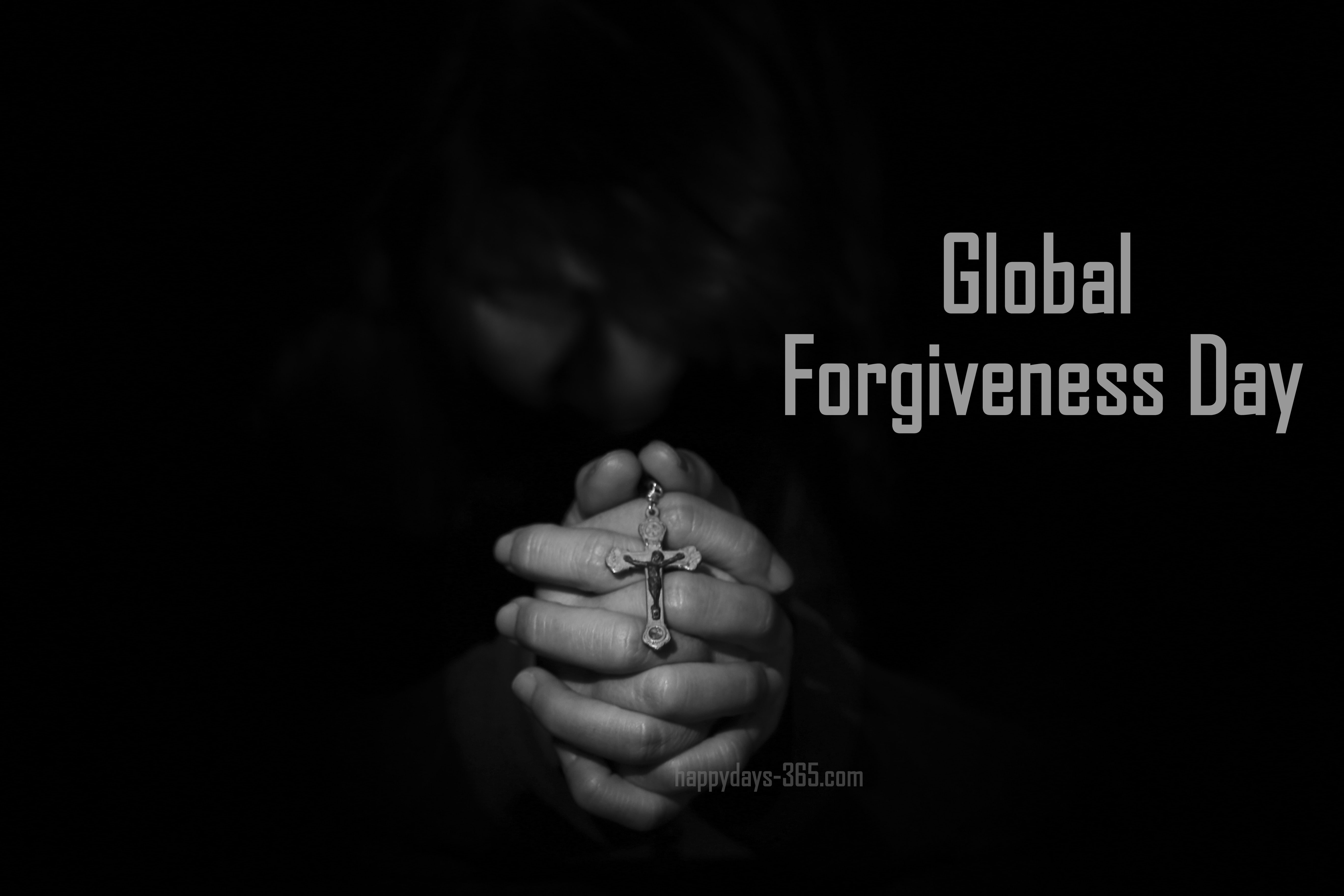 Global Forgiveness Day July 7 2018 Happy Days 365 