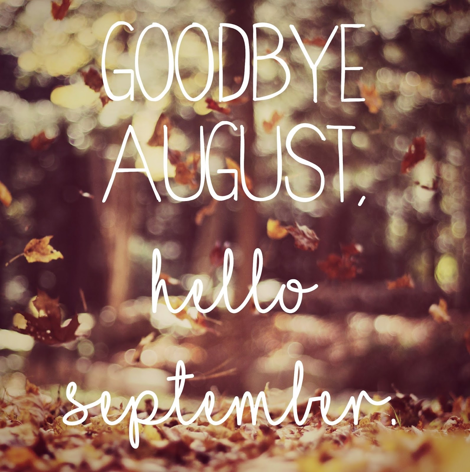 Goode August Hello September The Girl Who Loved To Write About