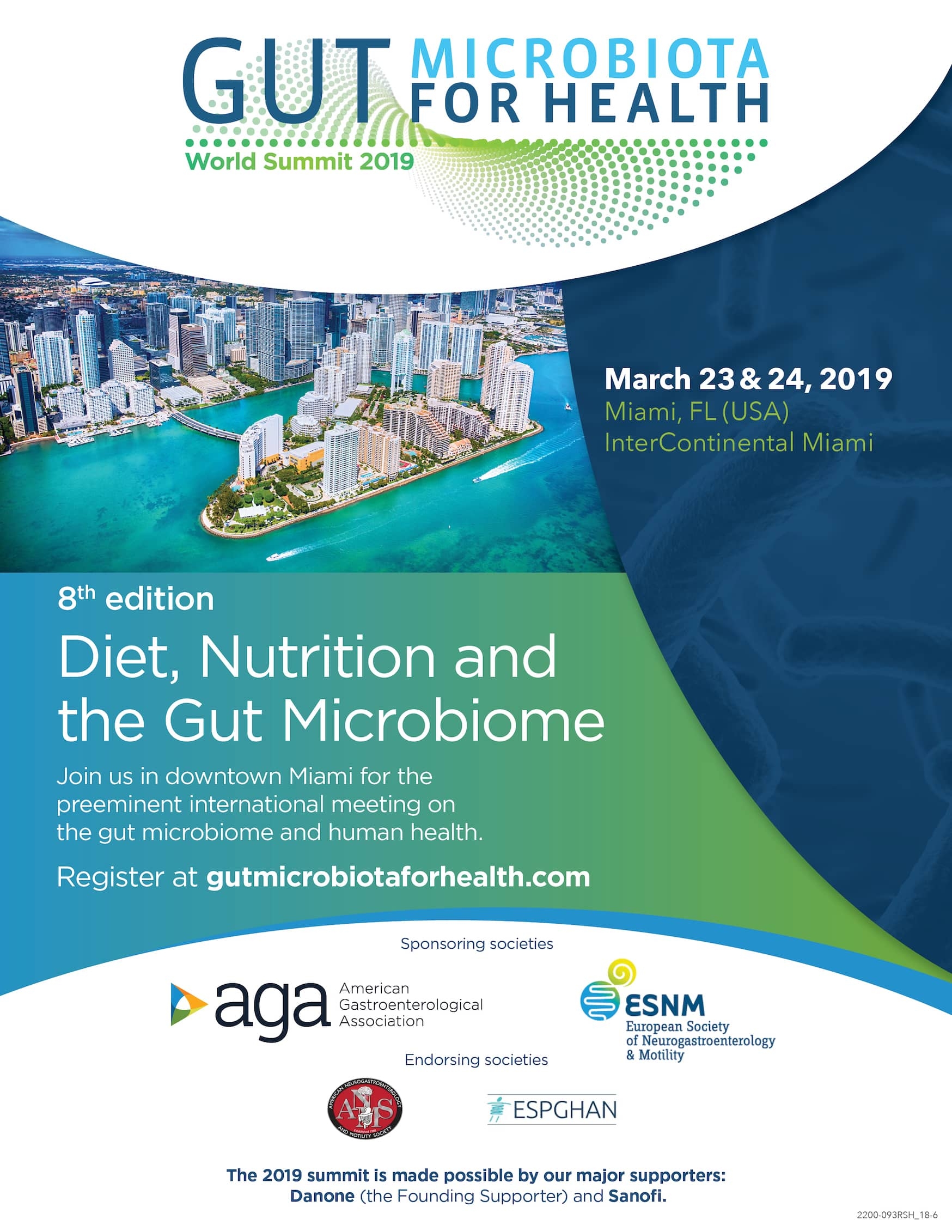 Gut Microbiota For Health World Summit 2019 Gut Microbiota For Health