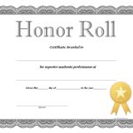 Honor Roll Certificate Template How To Craft A Professional