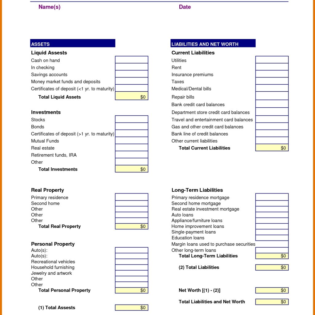 Ideas For Microsoft Balance Sheet Template Also Cover Wosing