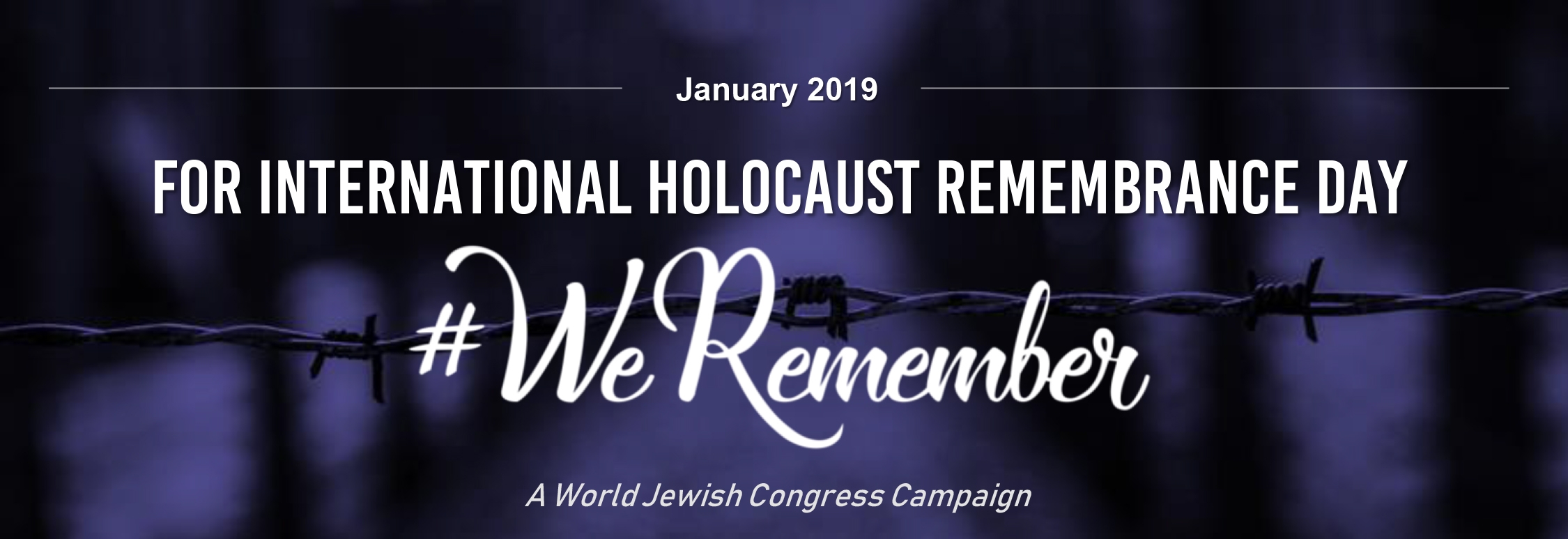 International Holocaust Remembrance Day United Jewish Community Of 