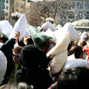 International Pillow Fight Day 2019 In New York Dates Map