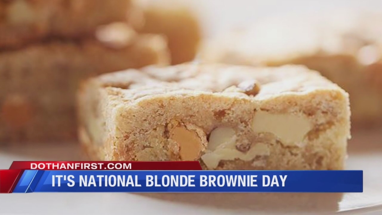 Its National Blonde Brownie Day