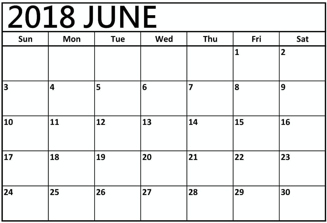 June 2018 Calendar Word Jazz Gear