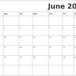 June 2019 Free Printable Calendar