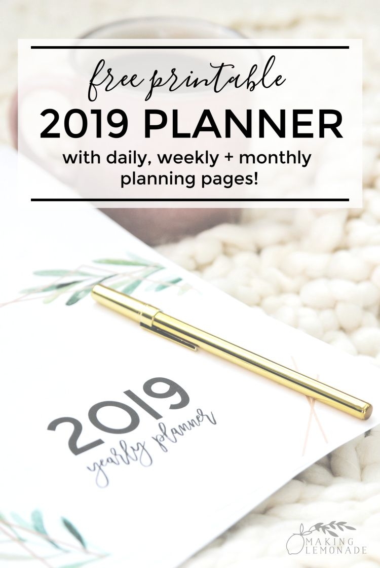 Looking For A Free Printable Planner To Get Organized And Find More 