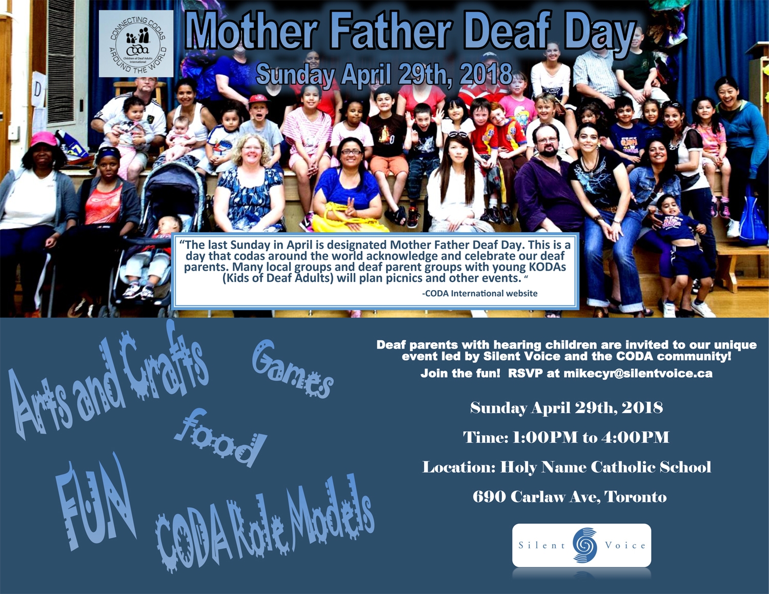 Mother Father Deaf Day Bob Rumball Organizations 